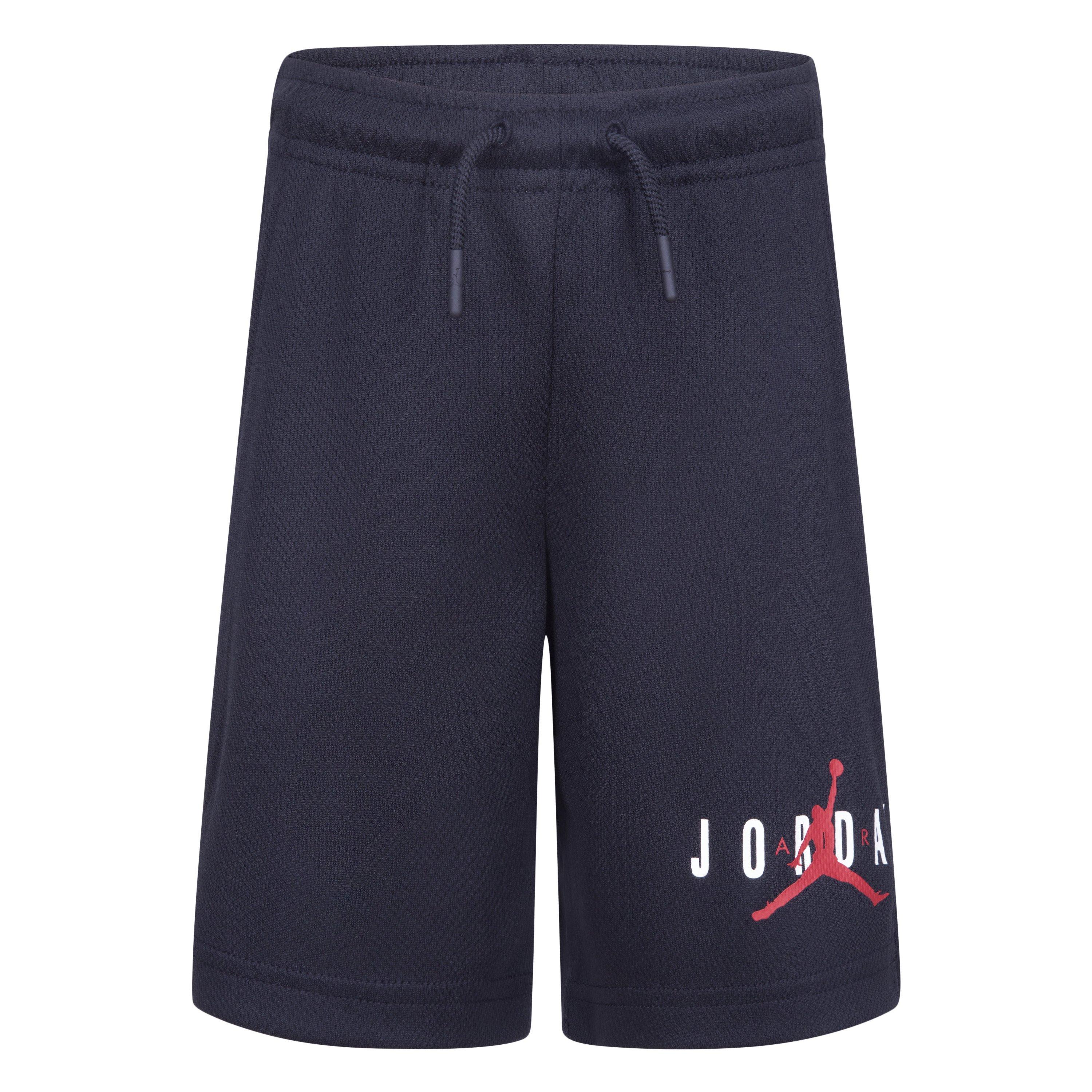 Jordan Little Boys' Essentials Mesh Shorts - Black - BLACK